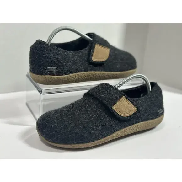 Giesswein Ultra Comfort Camden Gray Wool Shoes US 8 EUR 38 Ladies Cozy Slippers - Picture 5 of 14